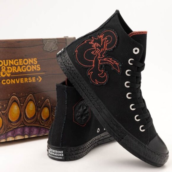 Converse Dungeons & Dragons Chuck Taylor High-Top Size Mens 3.5 Womens 5.5 (New) - Picture 1 of 13